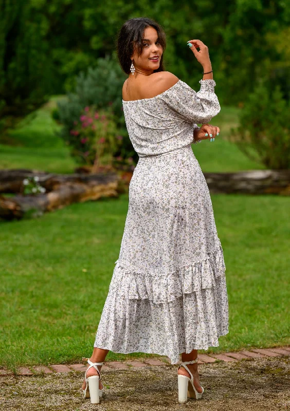 Midi dresses with wrap - around skirts for a customizable fit Flaminga White Dress