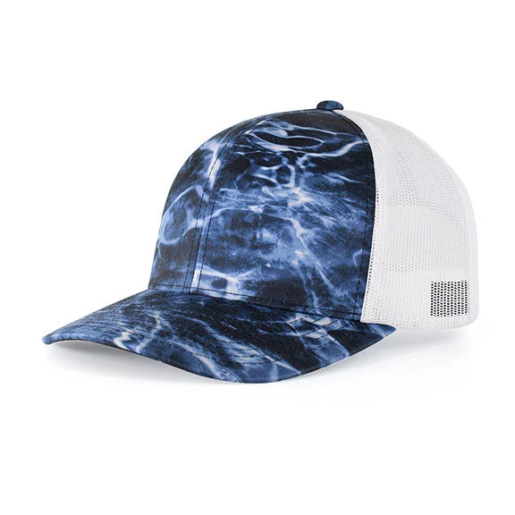 Women's crew - neck sweatshirt in a heather gray shade for a classic and versatile option107C - Pacific Headwear Snapback Trucker Hat | Bluefin/White Women's crew - neck sweatshirt in a heather gray shade for a classic and versatile option107C - Pacific Headwear Snapback Trucker Hat | Bluefin/White