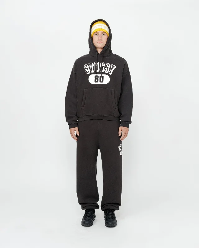 Women's sweatshirt with a mesh panel insert for breathability during workoutsSTUSSY 80 RELAXED HOODIE Women's sweatshirt with a mesh panel insert for breathability during workoutsSTUSSY 80 RELAXED HOODIE