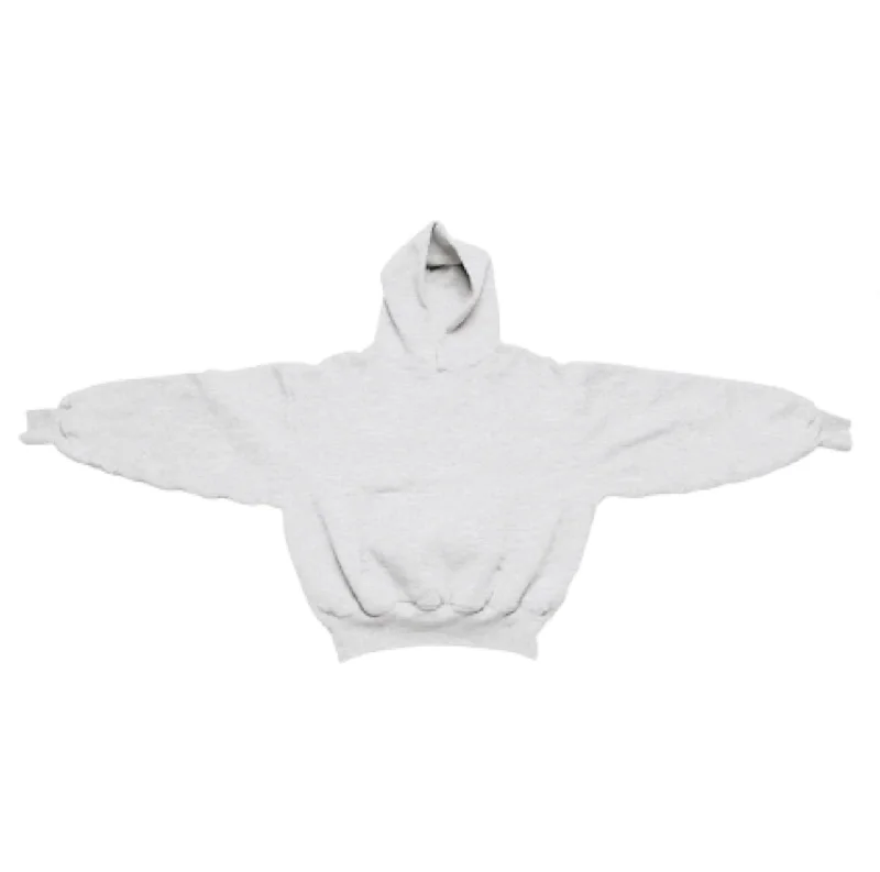 Women's zip - front sweatshirt with contrast stitching for a sporty aesthetic1800 GSM 'Light Heather Gray' Hoodie with CRDLCK™ Women's zip - front sweatshirt with contrast stitching for a sporty aesthetic1800 GSM 'Light Heather Gray' Hoodie with CRDLCK™
