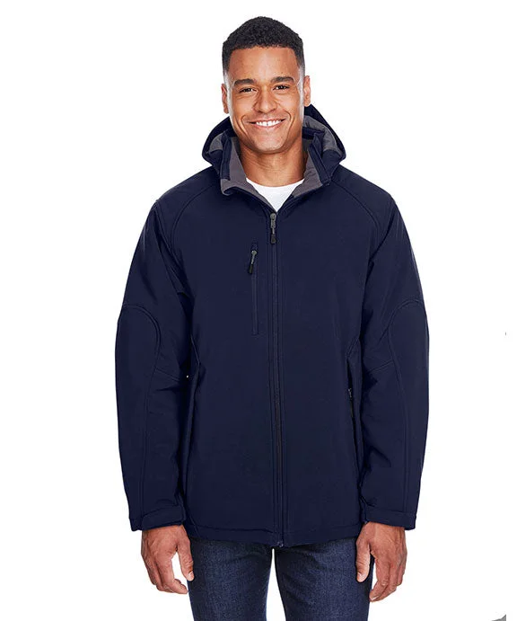 Women's graphic - printed sweatshirt featuring floral patterns for a feminine touch88159 - North End Mens Glacier Insulated Three-Layer Fleece Bonded Soft Shell Jacket with Detachable Hood | Classic Navy Women's graphic - printed sweatshirt featuring floral patterns for a feminine touch88159 - North End Mens Glacier Insulated Three-Layer Fleece Bonded Soft Shell Jacket with Detachable Hood | Classic Navy
