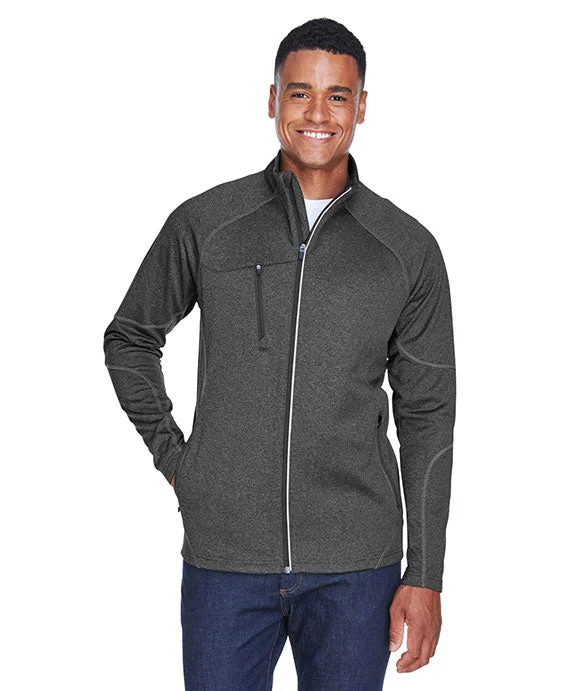 Women's hoodie with a glittery print for a glamorous and sparkly appearance88174 - North End Mens Gravity Performance Fleece Jacket | Carbon Heather Women's hoodie with a glittery print for a glamorous and sparkly appearance88174 - North End Mens Gravity Performance Fleece Jacket | Carbon Heather