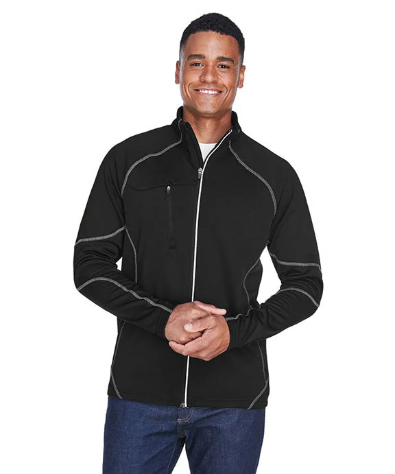 Women's mock - neck sweatshirt made of moisture - wicking material for fitness use88174 - North End Mens Gravity Performance Fleece Jacket Women's mock - neck sweatshirt made of moisture - wicking material for fitness use88174 - North End Mens Gravity Performance Fleece Jacket