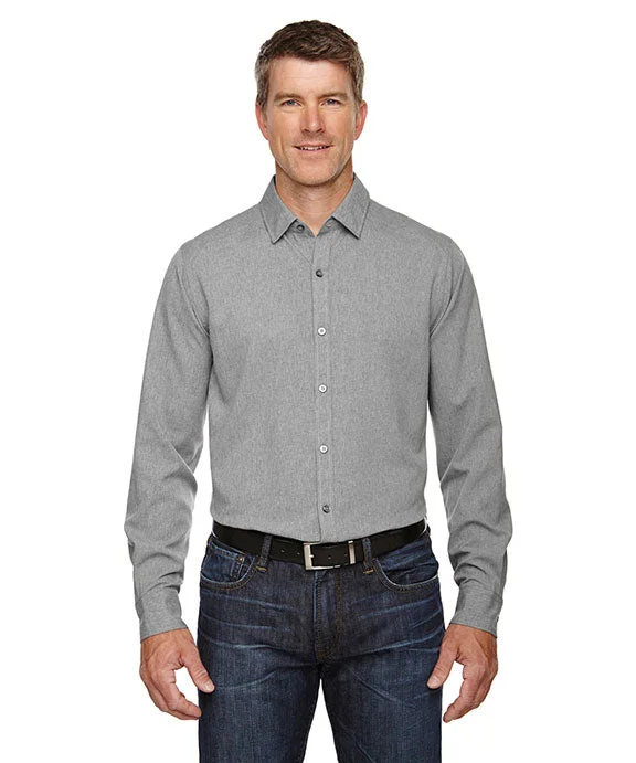 Women's pullover hoodie with a side slit for a modern and relaxed fit88802 - North End Mens Mélange Performance Shirt | Light Heather Women's pullover hoodie with a side slit for a modern and relaxed fit88802 - North End Mens Mélange Performance Shirt | Light Heather
