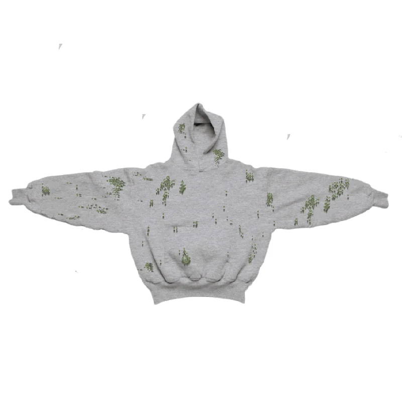 Women's zip - up sweatshirt in pastel blue for a soft and stylish outfit900 GSM 'Dark Moss' Hoodie with CRDLCK™ Women's zip - up sweatshirt in pastel blue for a soft and stylish outfit900 GSM 'Dark Moss' Hoodie with CRDLCK™