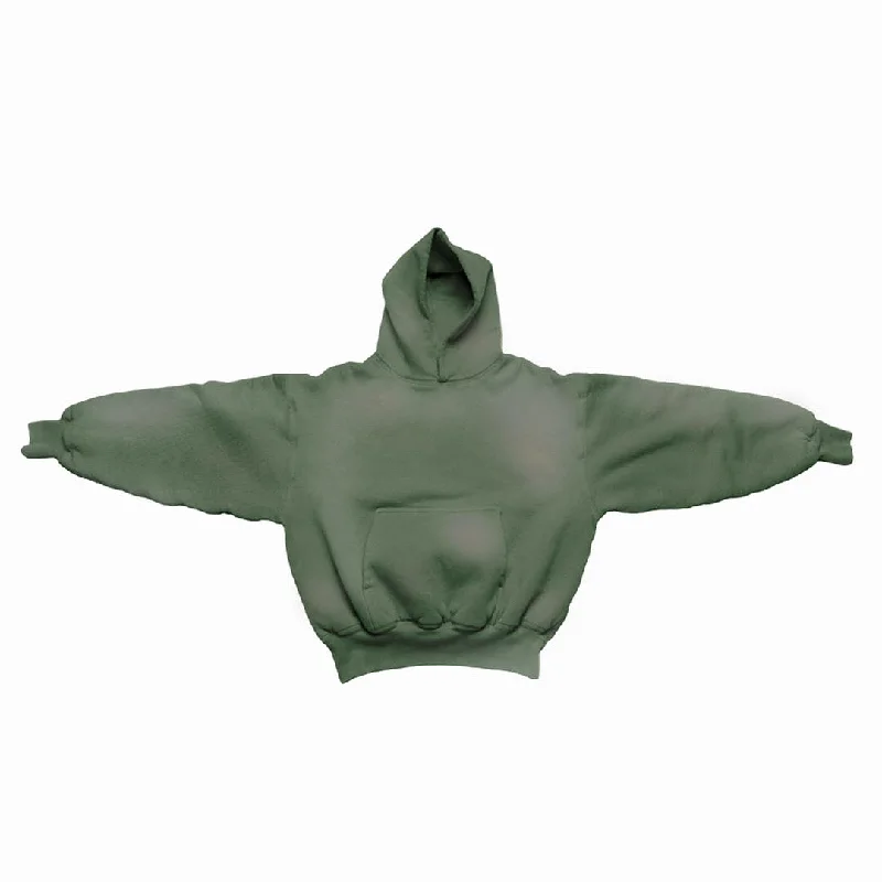 Women's zip - up sweatshirt in pastel blue for a soft and stylish outfit900 GSM 'Washed Midnight Green' Hoodie with CRDLCK™ Women's zip - up sweatshirt in pastel blue for a soft and stylish outfit900 GSM 'Washed Midnight Green' Hoodie with CRDLCK™