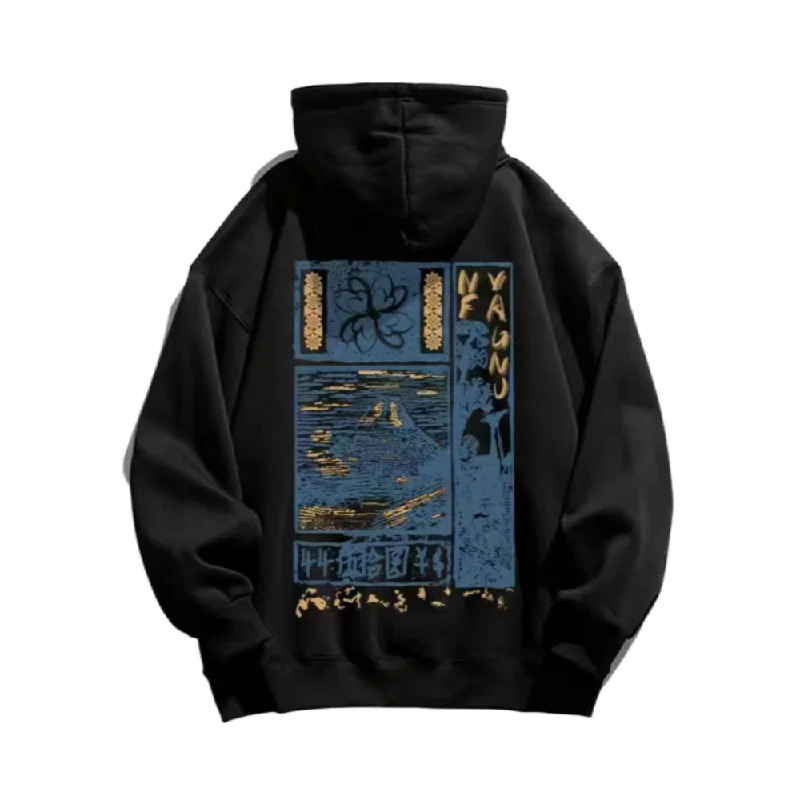 Women's sherpa - lined hoodie for extreme cold weather outdoor activitiesAokLok Landscape Graphic Cotton Hoodie Women's sherpa - lined hoodie for extreme cold weather outdoor activitiesAokLok Landscape Graphic Cotton Hoodie
