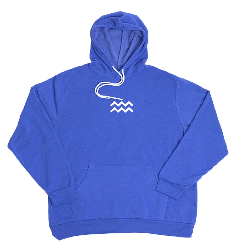 Women's hoodie with a glittery print for a glamorous and sparkly appearanceAquarius Giant Hoodie Women's hoodie with a glittery print for a glamorous and sparkly appearanceAquarius Giant Hoodie