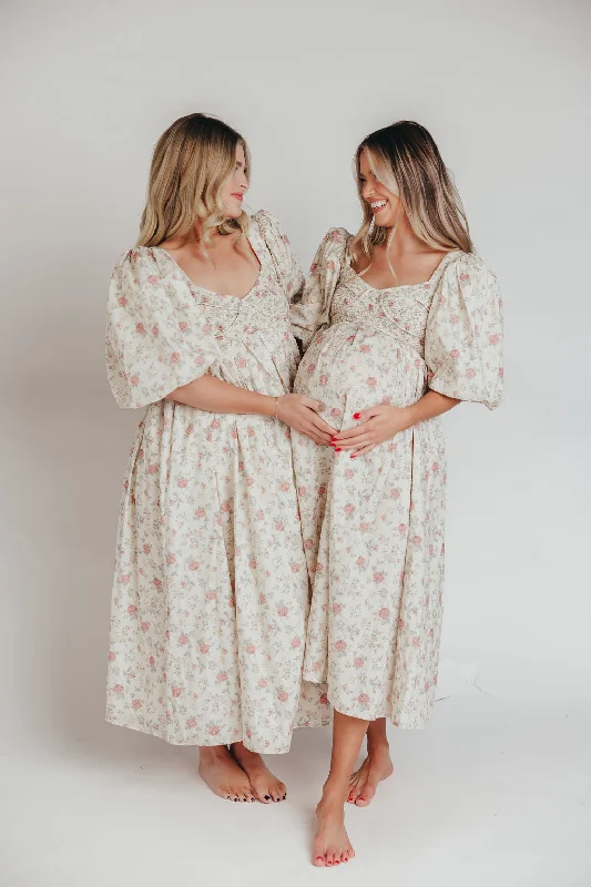 Backless Women Dress for a Sexy and Alluring Look at Evening EventsHarlow Maxi Dress in Off-White Floral - Bump Friendly & Inclusive Sizing (S-3XL) Backless Women Dress for a Sexy and Alluring Look at Evening EventsHarlow Maxi Dress in Off-White Floral - Bump Friendly & Inclusive Sizing (S-3XL)