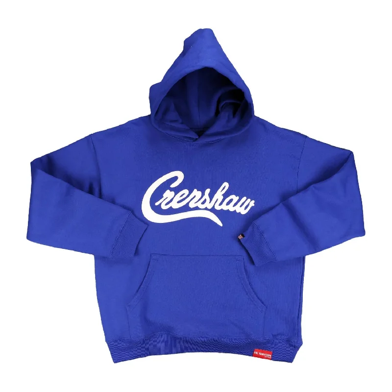 Crenshaw Hoodie - Royal/White