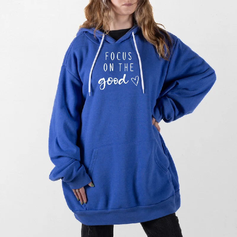 Women's zip - up sweatshirt in pastel blue for a soft and stylish outfitFocus on the Good Giant Hoodie Women's zip - up sweatshirt in pastel blue for a soft and stylish outfitFocus on the Good Giant Hoodie
