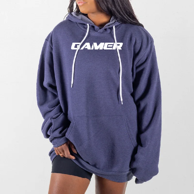 Women's oversized cropped hoodie with drawstrings for a trendy lookGamer Giant Hoodie Women's oversized cropped hoodie with drawstrings for a trendy lookGamer Giant Hoodie