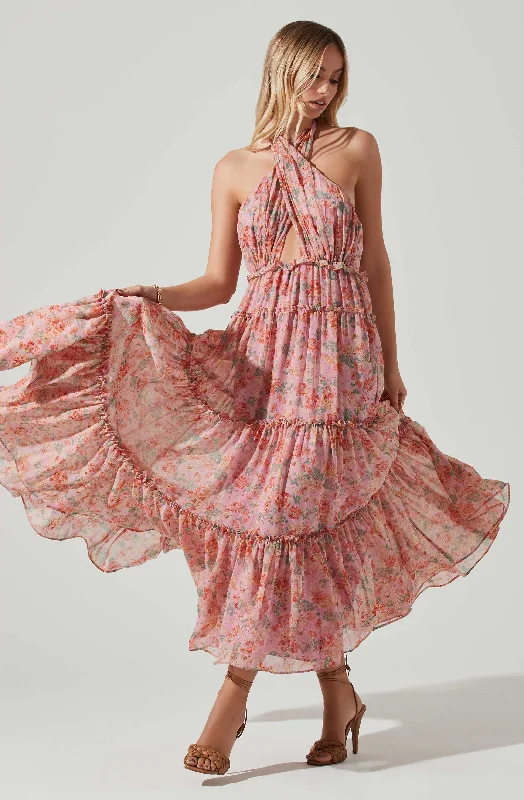 Sheath Women Dress with a Tailored Fit for a Professional LookJaidee Floral Tiered Maxi Dress Sheath Women Dress with a Tailored Fit for a Professional LookJaidee Floral Tiered Maxi Dress