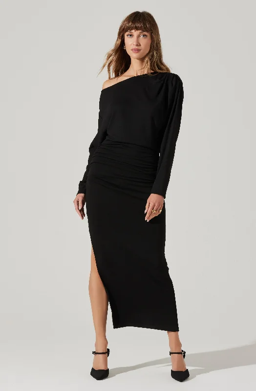 Strapless Women Dress with a Built - in Bra for Comfort and SupportNary Off Shoulder Midi Dress Strapless Women Dress with a Built - in Bra for Comfort and SupportNary Off Shoulder Midi Dress