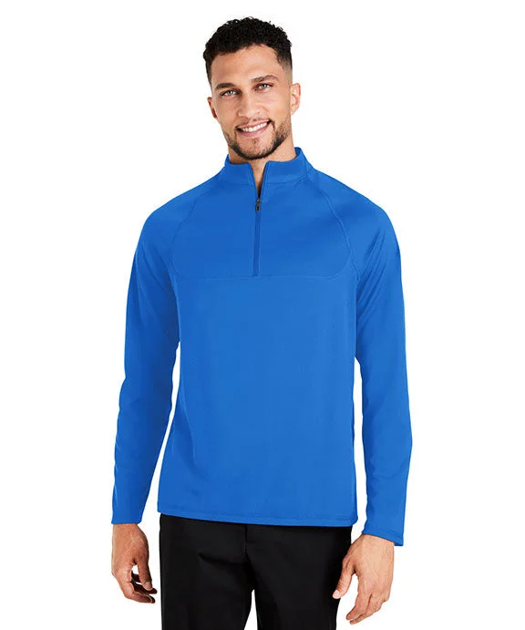 Women's zip - up sweatshirt in pastel blue for a soft and stylish outfitNE410 - North End Mens Revive Coolcore® Quarter-Zip | Light Nautical Blue Women's zip - up sweatshirt in pastel blue for a soft and stylish outfitNE410 - North End Mens Revive Coolcore® Quarter-Zip | Light Nautical Blue