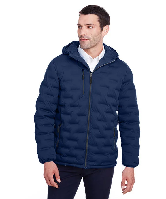 Women's hoodie with a kangaroo pocket and a pom - pom drawstring for added charmNE708 - North End Mens Loft Puffer Jacket | Classic Navy/Carbon Women's hoodie with a kangaroo pocket and a pom - pom drawstring for added charmNE708 - North End Mens Loft Puffer Jacket | Classic Navy/Carbon