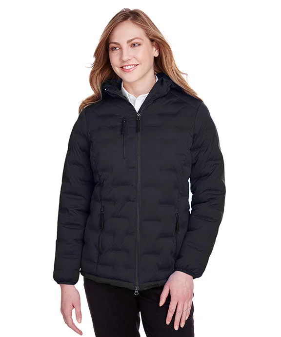 Women's tie - dye hoodie in bright colors for a retro and eye - catching styleNE708W - North End Ladies Loft Puffer Jacket