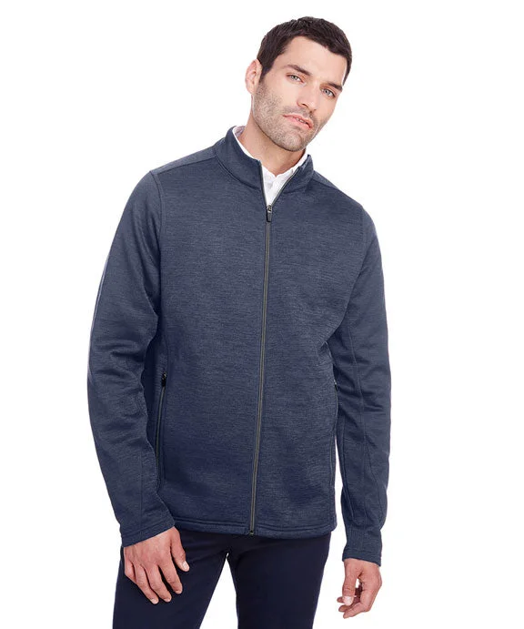Women's sherpa - lined hoodie for extreme cold weather outdoor activitiesNE712 - North End Mens Flux 2.0 Full-Zip Jacket | Classic Navy Heather/Carbon Women's sherpa - lined hoodie for extreme cold weather outdoor activitiesNE712 - North End Mens Flux 2.0 Full-Zip Jacket | Classic Navy Heather/Carbon