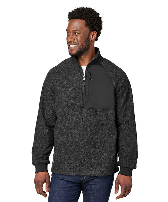 Women's hoodie with a kangaroo pocket and a pom - pom drawstring for added charmNE713 - North End Mens Aura Sweater Fleece Quarter-Zip Women's hoodie with a kangaroo pocket and a pom - pom drawstring for added charmNE713 - North End Mens Aura Sweater Fleece Quarter-Zip