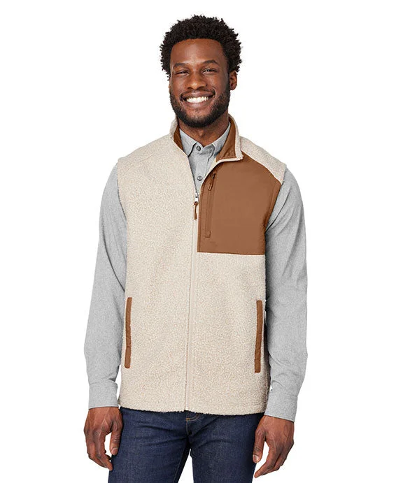 Women's graphic - printed sweatshirt featuring floral patterns for a feminine touchNE714 - North End Mens Aura Sweater Fleece Vest | Oatmeal Heather/Teak Women's graphic - printed sweatshirt featuring floral patterns for a feminine touchNE714 - North End Mens Aura Sweater Fleece Vest | Oatmeal Heather/Teak