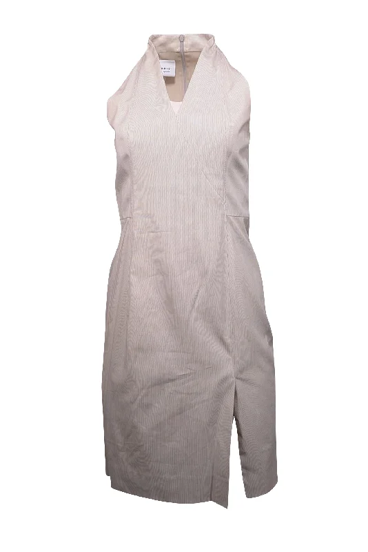 Plus Size Women Dress with a Flattering A - Line Cut for Comfort and Style Plus Size Women Dress with a Flattering A - Line Cut for Comfort and Style Akris Punto - Beige Pinstriped Sleeveless Dress Sz 4 Plus Size Women Dress with a Flattering A - Line Cut for Comfort and Style Plus Size Women Dress with a Flattering A - Line Cut for Comfort and Style Akris Punto - Beige Pinstriped Sleeveless Dress Sz 4