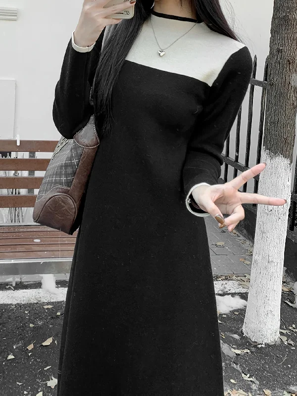 Sheath Women Dress with a Tailored Fit for a Professional Look Sheath Women Dress with a Tailored Fit for a Professional Look Sixsr Contrast Trim Midi Dress, Casual Long Sleeve Dress For Spring & Fall, Women's Clothing Sheath Women Dress with a Tailored Fit for a Professional Look Sheath Women Dress with a Tailored Fit for a Professional Look Sixsr Contrast Trim Midi Dress, Casual Long Sleeve Dress For Spring & Fall, Women's Clothing