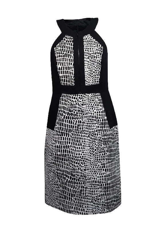 Mini Women Dress with a Short Hem for a Young and Trendy Style Mini Women Dress with a Short Hem for a Young and Trendy Style Trina Turk - White & Black Speckled Zip Front Sheath Dress Sz 6 Mini Women Dress with a Short Hem for a Young and Trendy Style Mini Women Dress with a Short Hem for a Young and Trendy Style Trina Turk - White & Black Speckled Zip Front Sheath Dress Sz 6