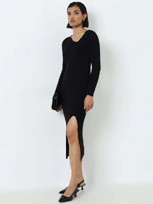 Mermaid - Style Women Dress with a Fitted Silhouette for Special Occasions Mermaid - Style Women Dress with a Fitted Silhouette for Special Occasions Wardrobe Black Bodycon Dress Mermaid - Style Women Dress with a Fitted Silhouette for Special Occasions Mermaid - Style Women Dress with a Fitted Silhouette for Special Occasions Wardrobe Black Bodycon Dress