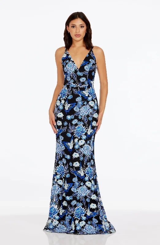 Leather maxi dresses for an edgy and bold appearanceSharon Dress