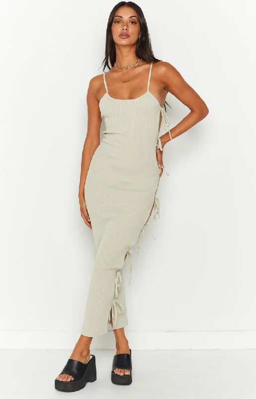 Midi dresses with ruched sleeves for a more fitted and stylish arm lookLioness City of Angels Bone Midi Dress Midi dresses with ruched sleeves for a more fitted and stylish arm lookLioness City of Angels Bone Midi Dress