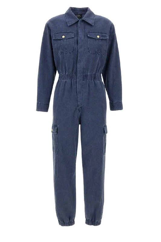 Straight - leg women jeans with a classic and timeless appealA.P.C. Danica Jumpsuit - Blue Straight - leg women jeans with a classic and timeless appealA.P.C. Danica Jumpsuit - Blue