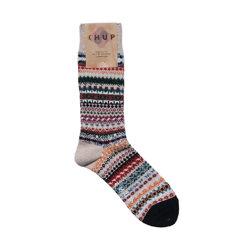 High - rise flare women jeans for a 70s - inspired lookChup Socks North Island (Oatmeal) High - rise flare women jeans for a 70s - inspired lookChup Socks North Island (Oatmeal)
