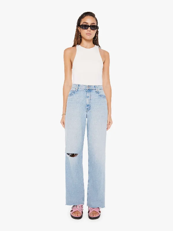 Embroidered women jeans with intricate patternsHigh Waisted Spinner Zip Sneak Chew - We Bounced Embroidered women jeans with intricate patternsHigh Waisted Spinner Zip Sneak Chew - We Bounced