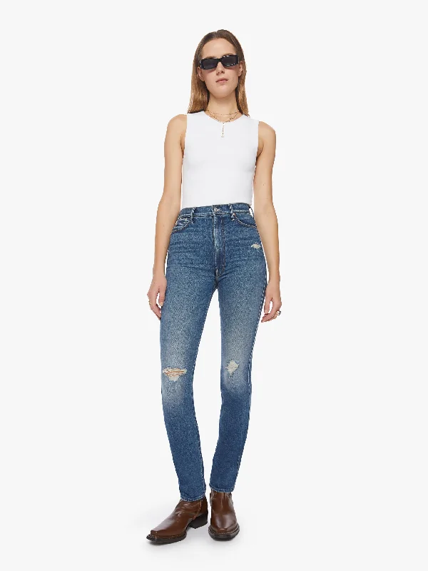 Wide - leg women jeans for a modern and relaxed vibeHigh Waisted Dazzler Double Heel - Morning Chores Wide - leg women jeans for a modern and relaxed vibeHigh Waisted Dazzler Double Heel - Morning Chores