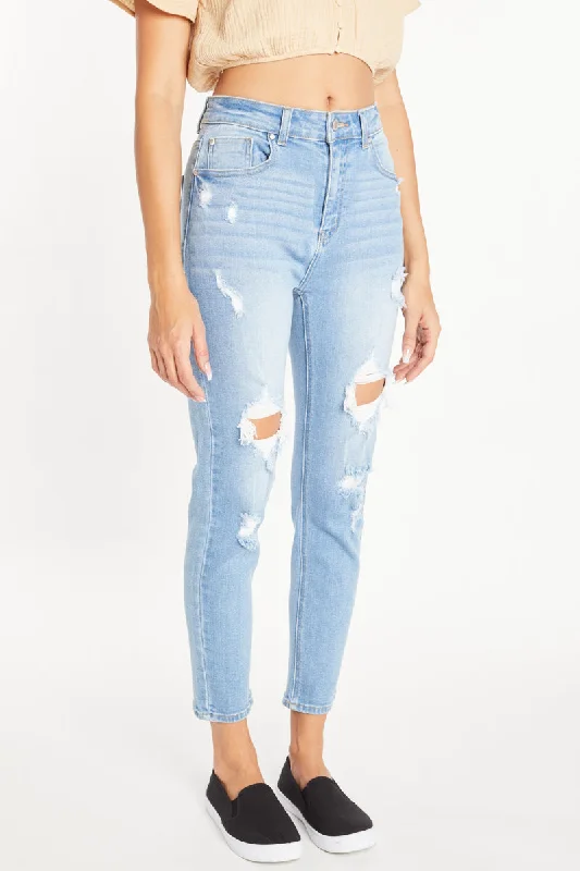 Straight - leg women jeans with a classic and timeless appealSuper High Rise Mom Skinny Jeans Straight - leg women jeans with a classic and timeless appealSuper High Rise Mom Skinny Jeans