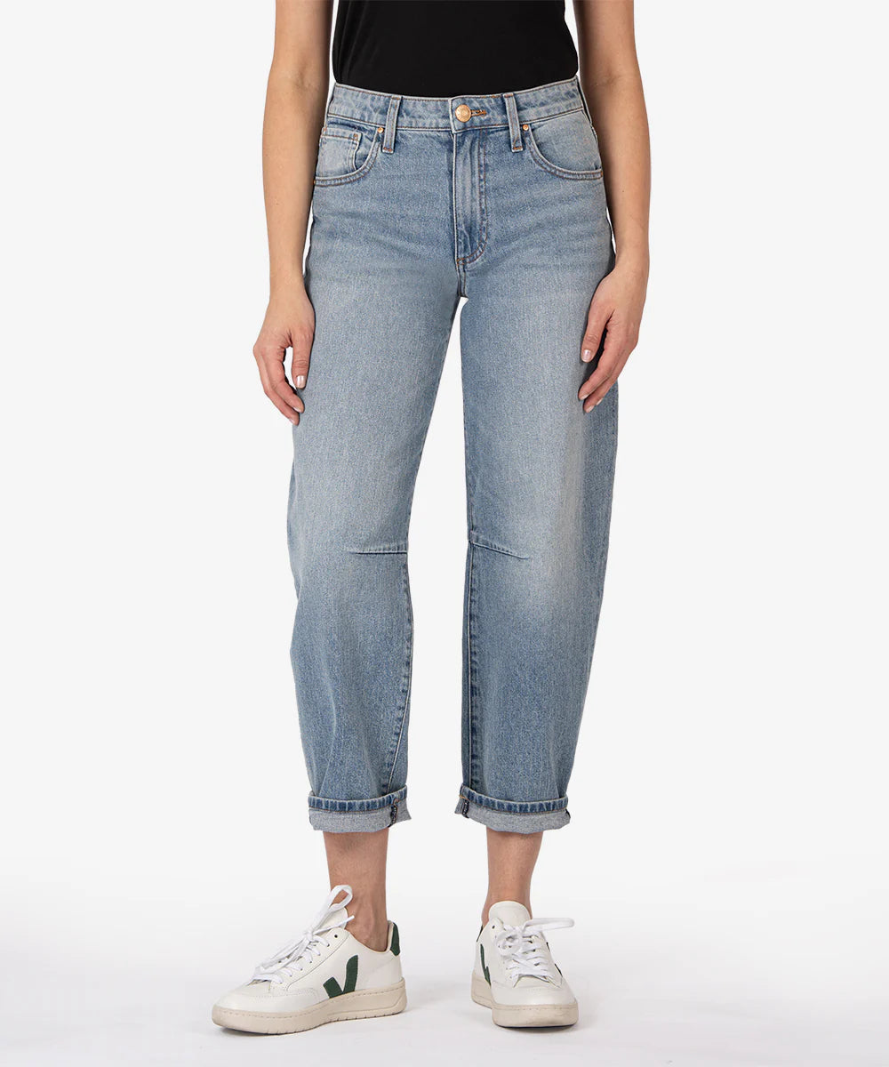 Women's high - waisted yoga pants Skinny women jeans with a form - fitting design Ashley Barrel Straight Leg Women's high - waisted yoga pants Skinny women jeans with a form - fitting design Ashley Barrel Straight Leg