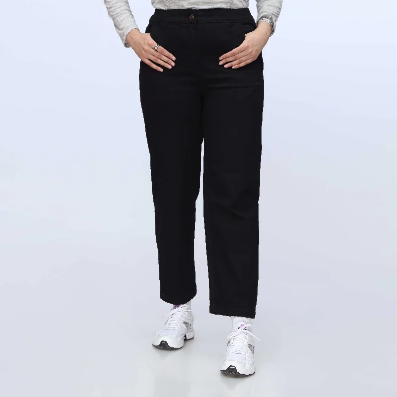 Women's skinny jeans pants High - waisted women jeans for a flattering silhouette Black Baggy Fit Denim Pant PS1537 Women's skinny jeans pants High - waisted women jeans for a flattering silhouette Black Baggy Fit Denim Pant PS1537