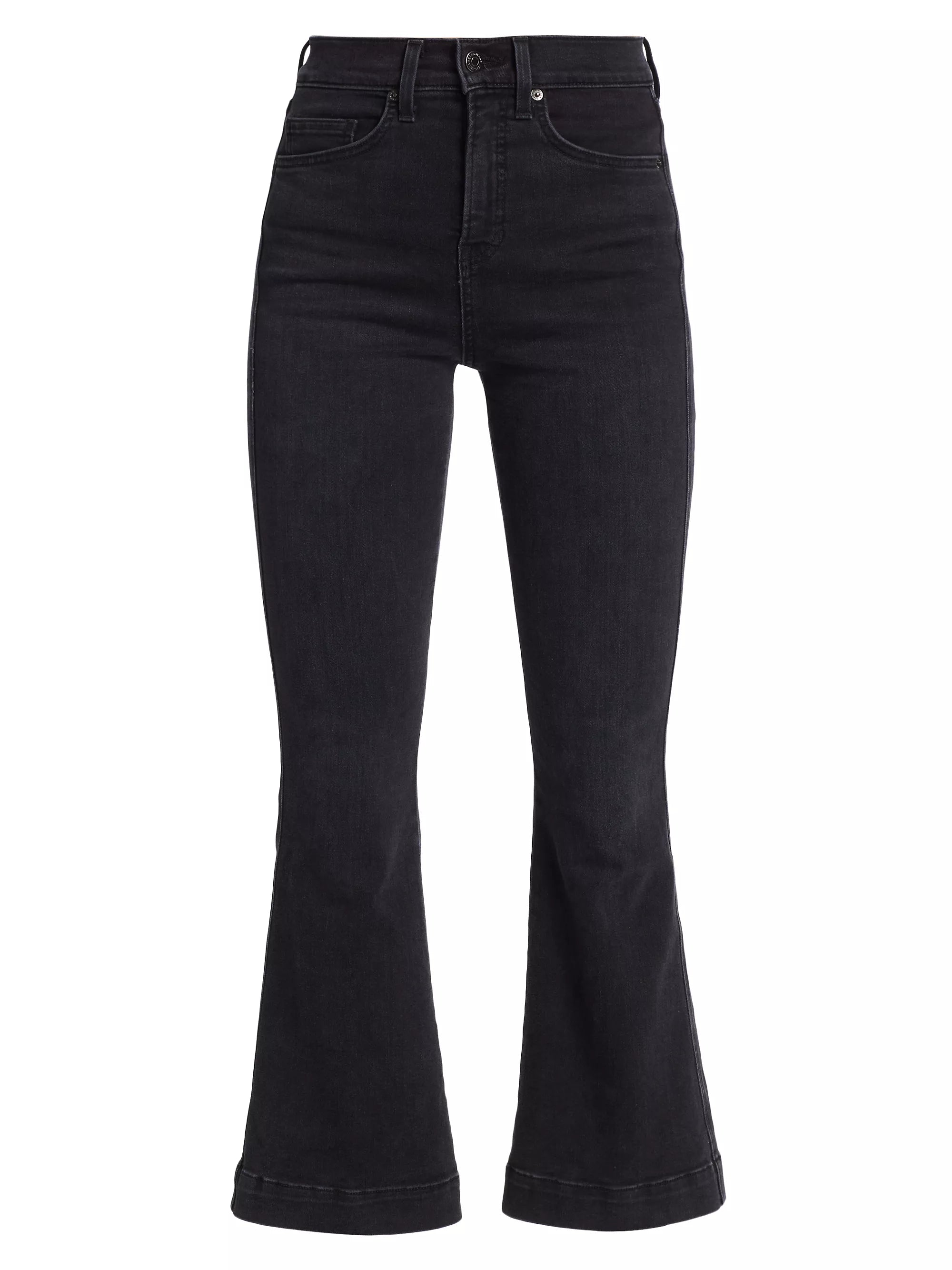 Women's pants for cocktail parties Distressed women jeans for a trendy and edgy look VERONICA BEARD CARSON H/R ANKLE FLARE JEAN Women's pants for cocktail parties Distressed women jeans for a trendy and edgy look VERONICA BEARD CARSON H/R ANKLE FLARE JEAN
