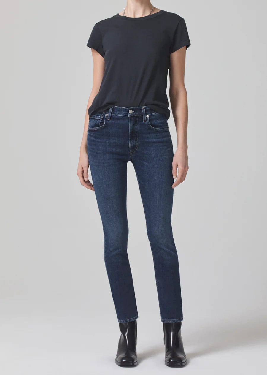 Women's pants for music festivals Ripped women jeans for a rebellious and fashion - forward style Sloane Skinny Indigo - Baltic Women's pants for music festivals Ripped women jeans for a rebellious and fashion - forward style Sloane Skinny Indigo - Baltic