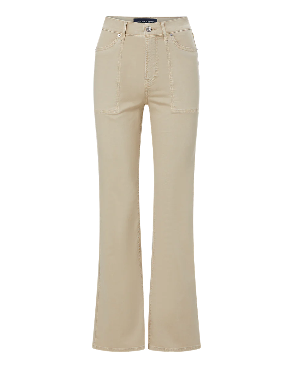 Women's straight - leg lounge pants Mom jeans for a nostalgic and casual look VERONICA BEARD CROSBIE WIDE LEG Women's straight - leg lounge pants Mom jeans for a nostalgic and casual look VERONICA BEARD CROSBIE WIDE LEG