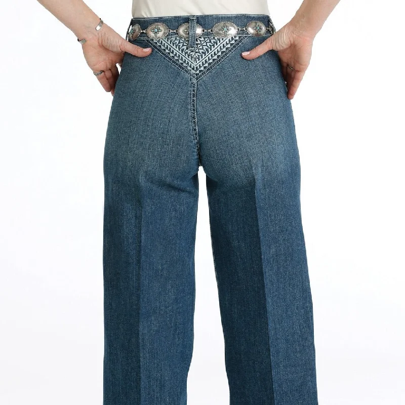 Women's long - length casual pants Straight - leg women jeans with a classic and timeless appeal Cruel Women's High Rise Skylar Wide Leg in Medium Stone Wash Women's long - length casual pants Straight - leg women jeans with a classic and timeless appeal Cruel Women's High Rise Skylar Wide Leg in Medium Stone Wash