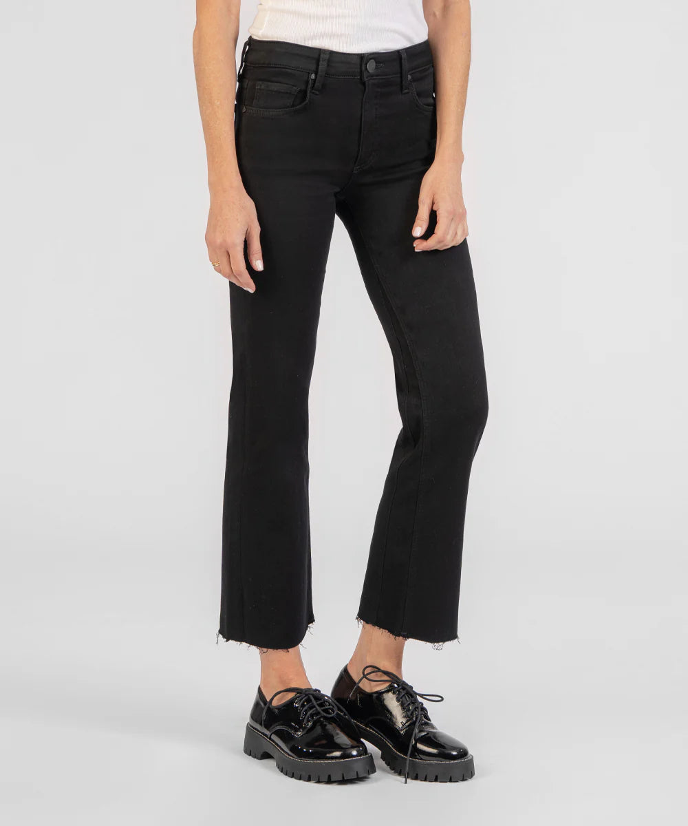 Women's winter - warm fleece - lined pants Bootcut women jeans to complement various shoe styles Kelsey Ankle Flare Women's winter - warm fleece - lined pants Bootcut women jeans to complement various shoe styles Kelsey Ankle Flare