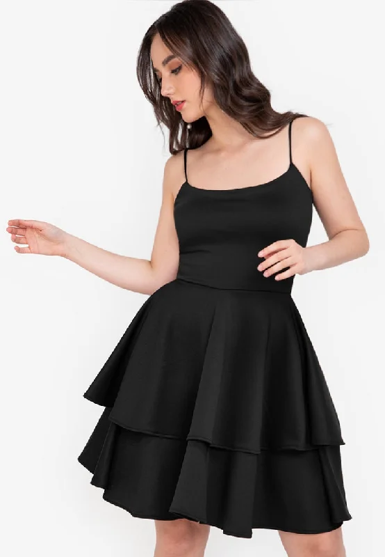 Polyester mini dresses for easy careEthereal
