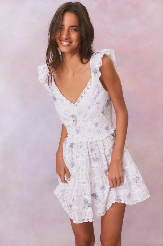 Ruffled mini dresses for a romantic touchFinny Floral Mini Dress