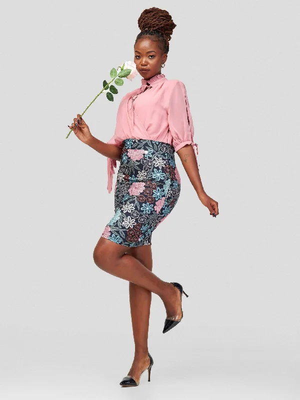 Ruffled mini dresses for a romantic touchImmaculate Chic Floral Dress - Peach