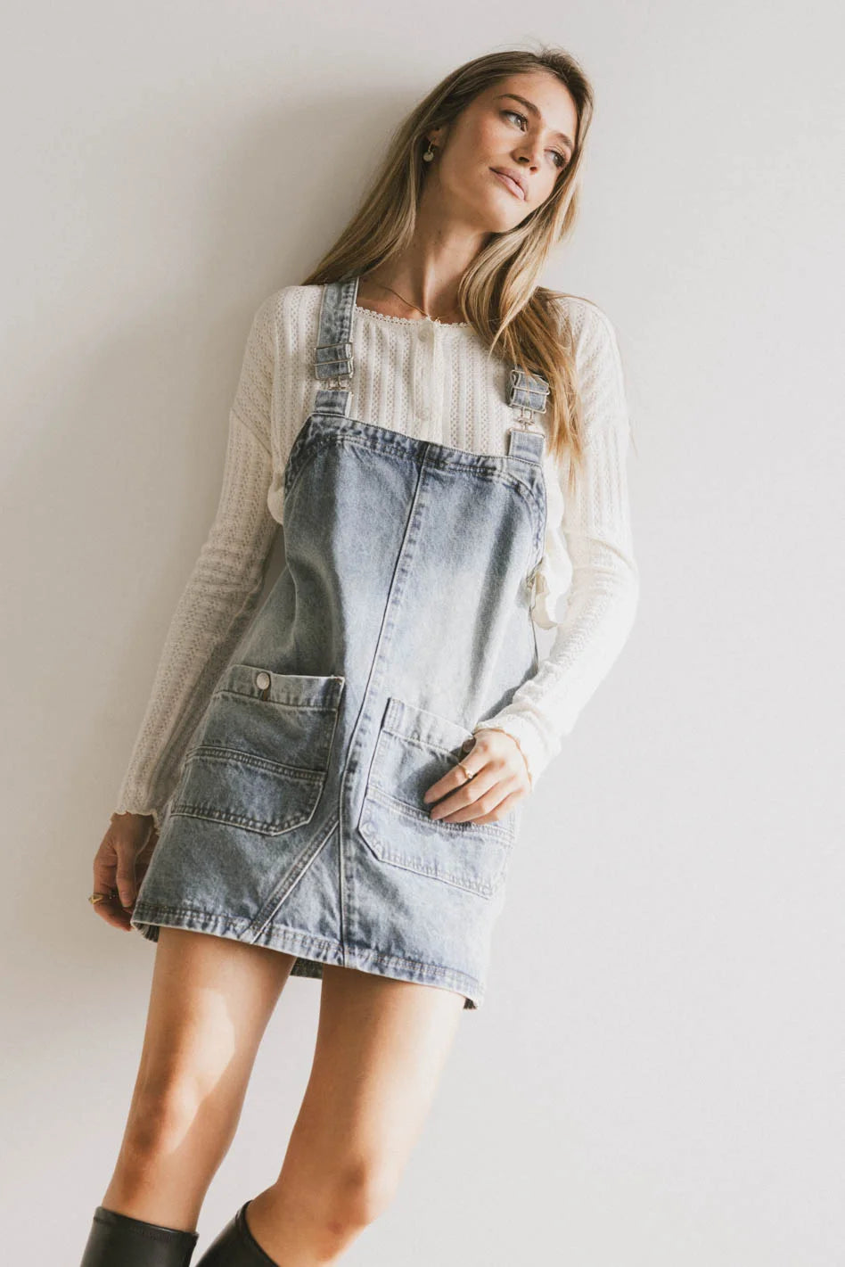 Koa Denim Mini Dress