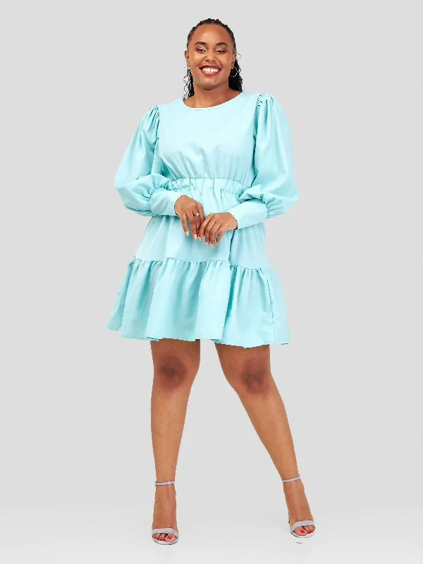 Mini dresses with button - down frontsStylish Sisters/Short and Mini Dress - Turquoise Blue Mini dresses with button - down frontsStylish Sisters/Short and Mini Dress - Turquoise Blue