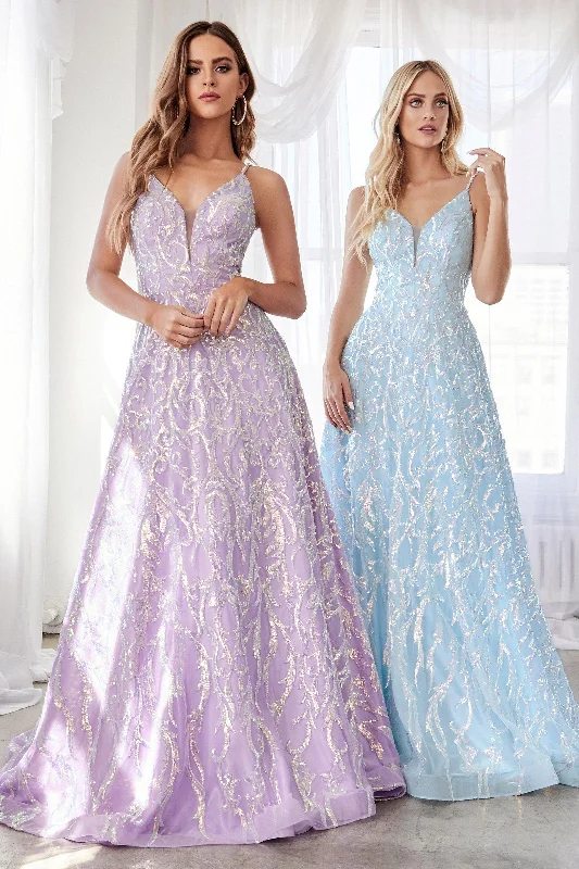 Solid - colored bodycon dress for a classic appearanceCinderella Divine CB055 Prom Long Formal Spaghetti Strap Ball Gown Solid - colored bodycon dress for a classic appearanceCinderella Divine CB055 Prom Long Formal Spaghetti Strap Ball Gown