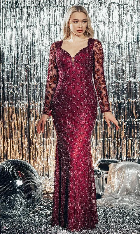 Lace - and - tulle wedding guest dresses with sweetheart necklinesChic and Holland HF110112 - Sweetheart Beaded Evening Gown Lace - and - tulle wedding guest dresses with sweetheart necklinesChic and Holland HF110112 - Sweetheart Beaded Evening Gown