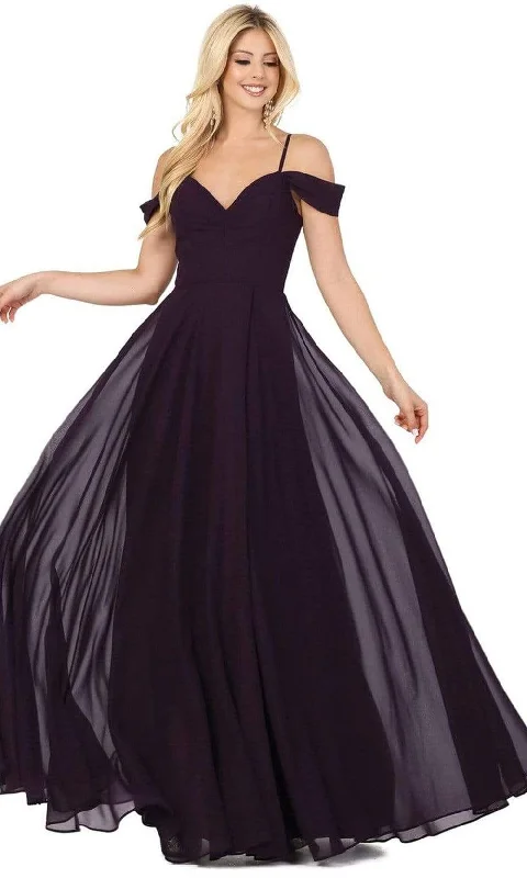 Wrap - style wedding guest dresses with bow accentsDancing Queen - 2961 Lace Back Cold Shoulder A-Line Prom Dress Wrap - style wedding guest dresses with bow accentsDancing Queen - 2961 Lace Back Cold Shoulder A-Line Prom Dress